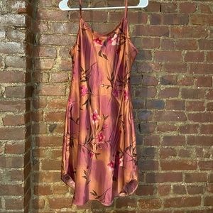 Vintage floral slip dress